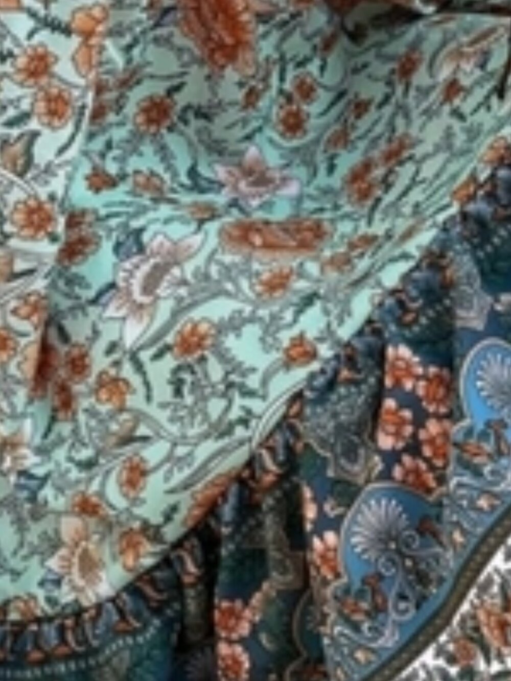 Short Flower fauna festival dress